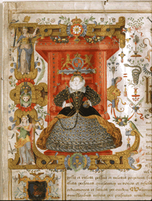 Nicholas Hilliard Charter of Emmanuel College, Cambridge